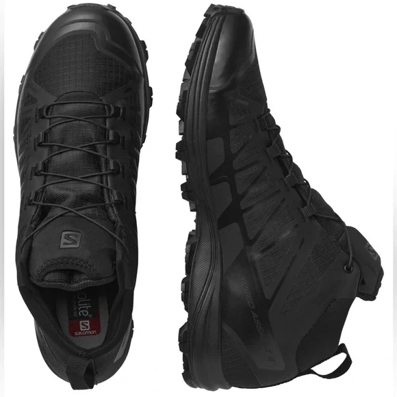 Salomon Speed Assault 2 Black Unisex Tactical Boots Men’s Size 10 - Picture 2 of 12